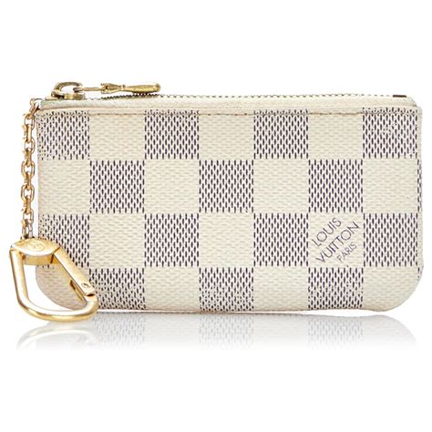 louis vuitton damier azur pochette cles|Louis Vuitton damier azur galliera.